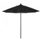 California Umbrella 9' Black Aluminum Market Patio Umbrella, Sunbrella Black 194061335215 - alternate 1